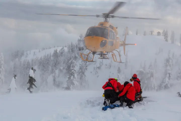 Helikopter-redding